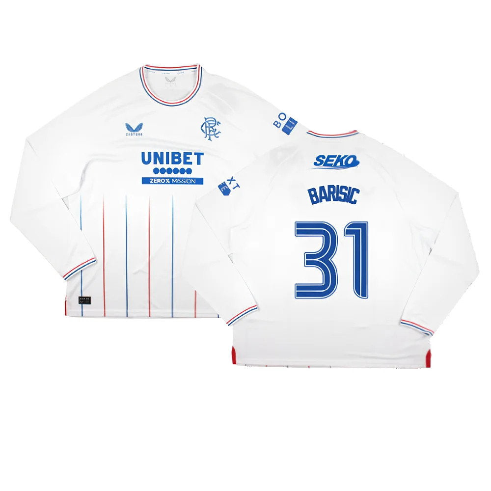 2023-2024 Rangers Long Sleeve Away Shirt (Barisic 31)_0