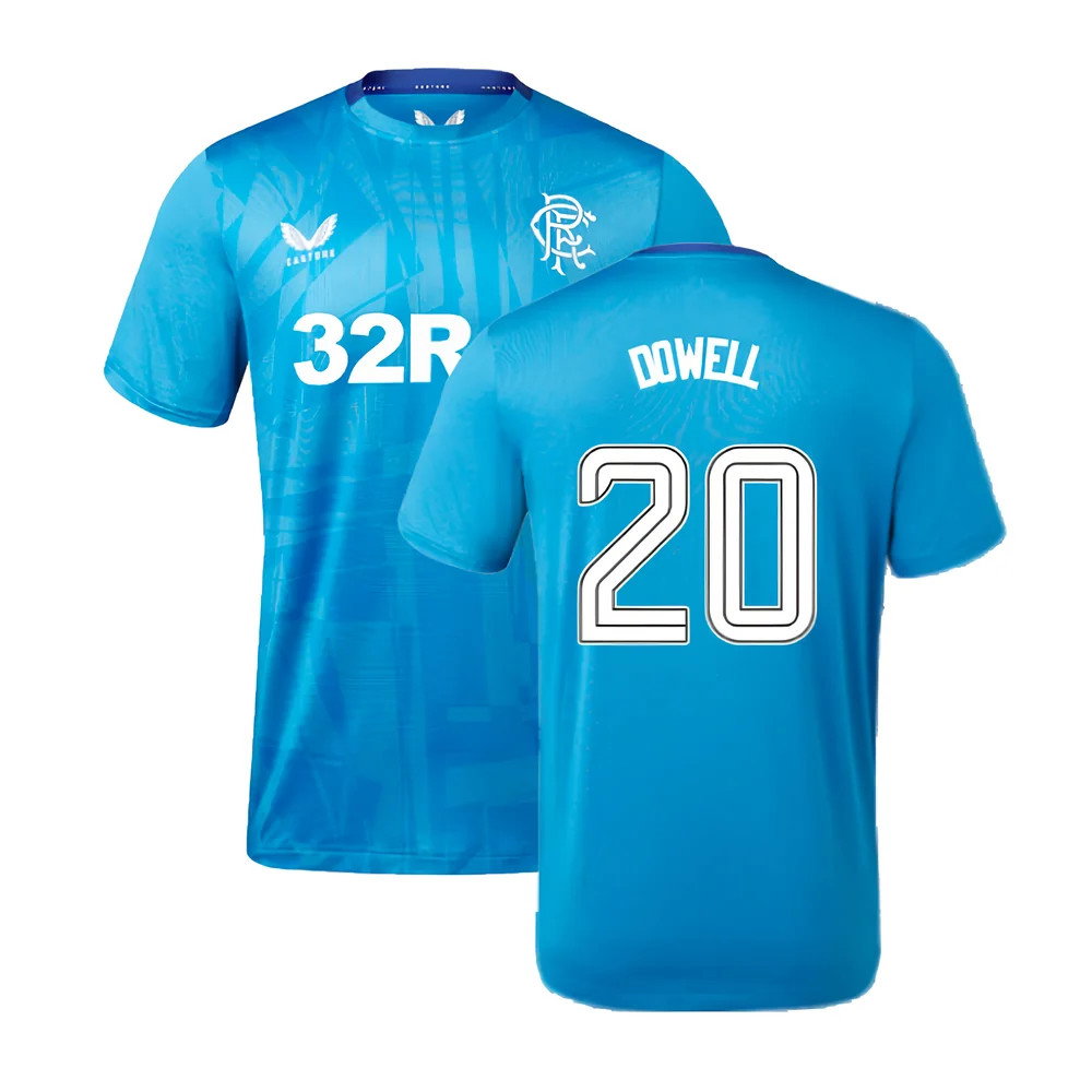 2023-2024 Rangers Players Training Tee (Deep Water) (Dowell 20)_0