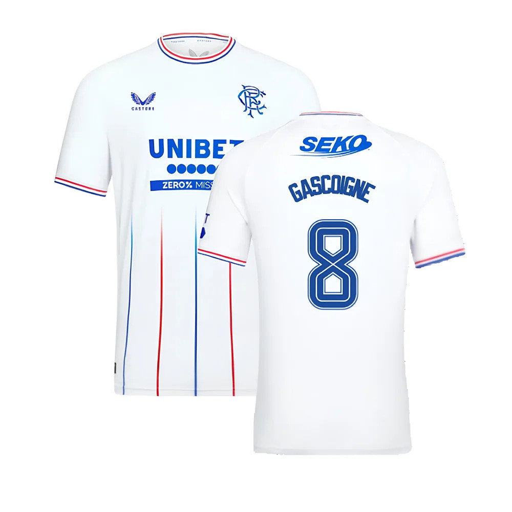 2023-2024 Rangers Pro Authentic Away Shirt (Gascoigne 8)_0