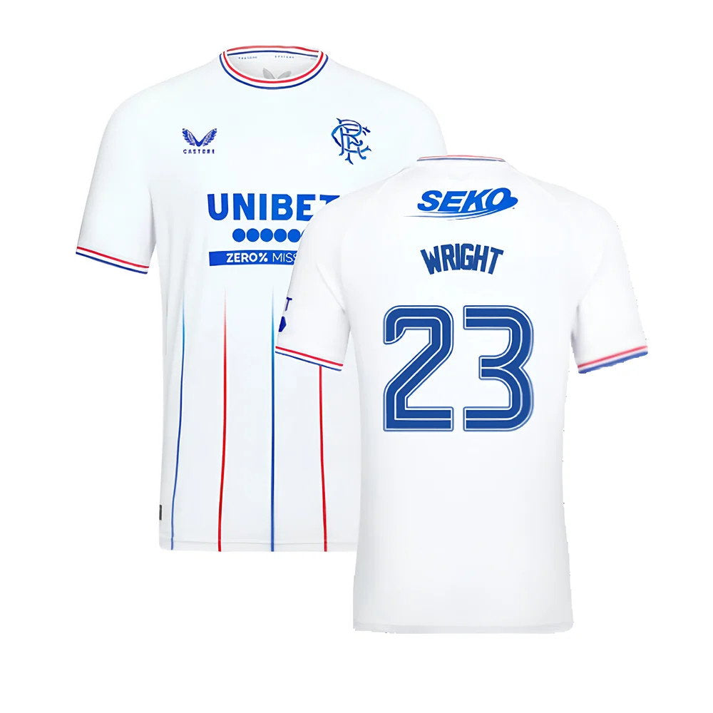 2023-2024 Rangers Pro Authentic Away Shirt (Wright 23)_0