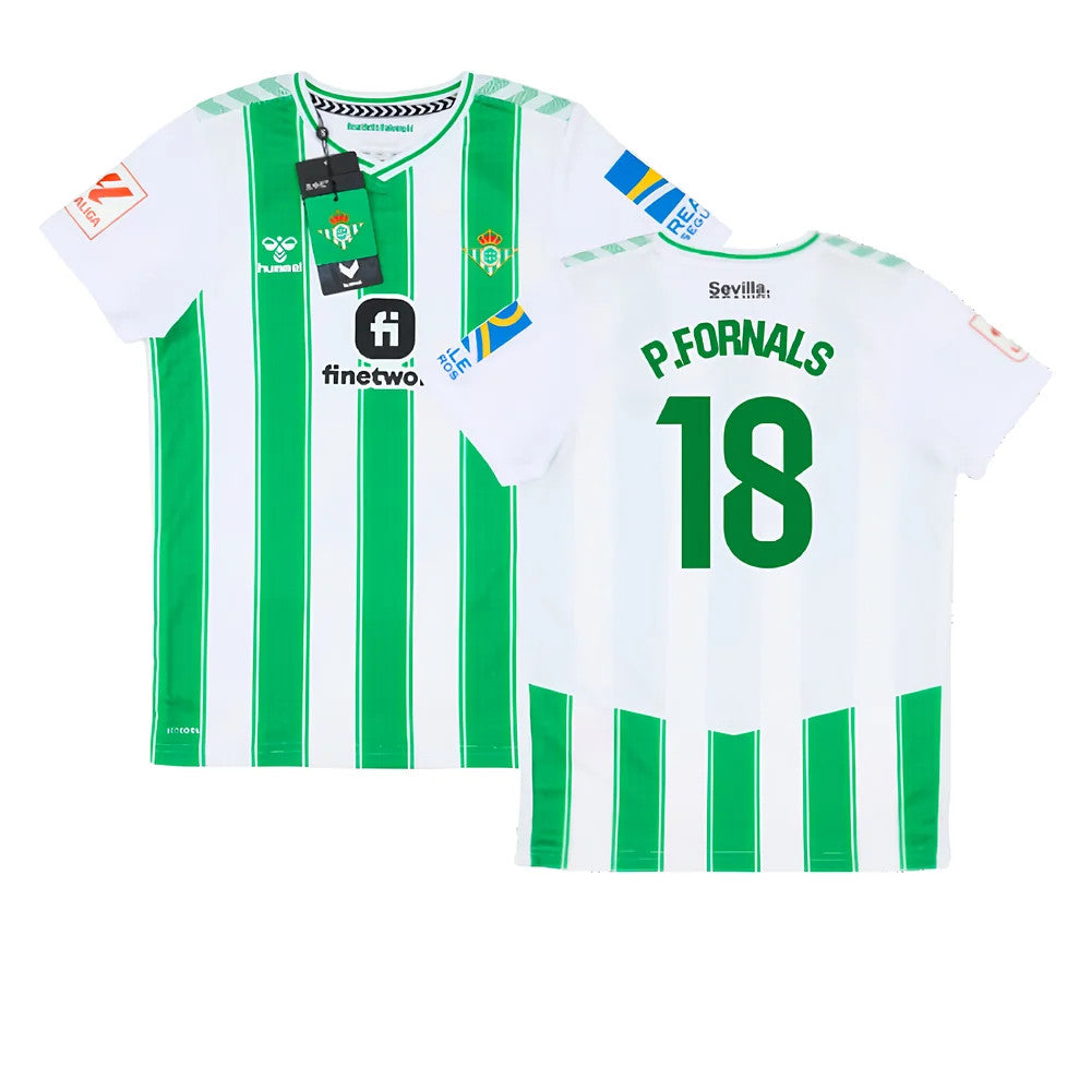 2023-2024 Real Betis Home Shirt (Kids) (P.FORNALS 18)_0