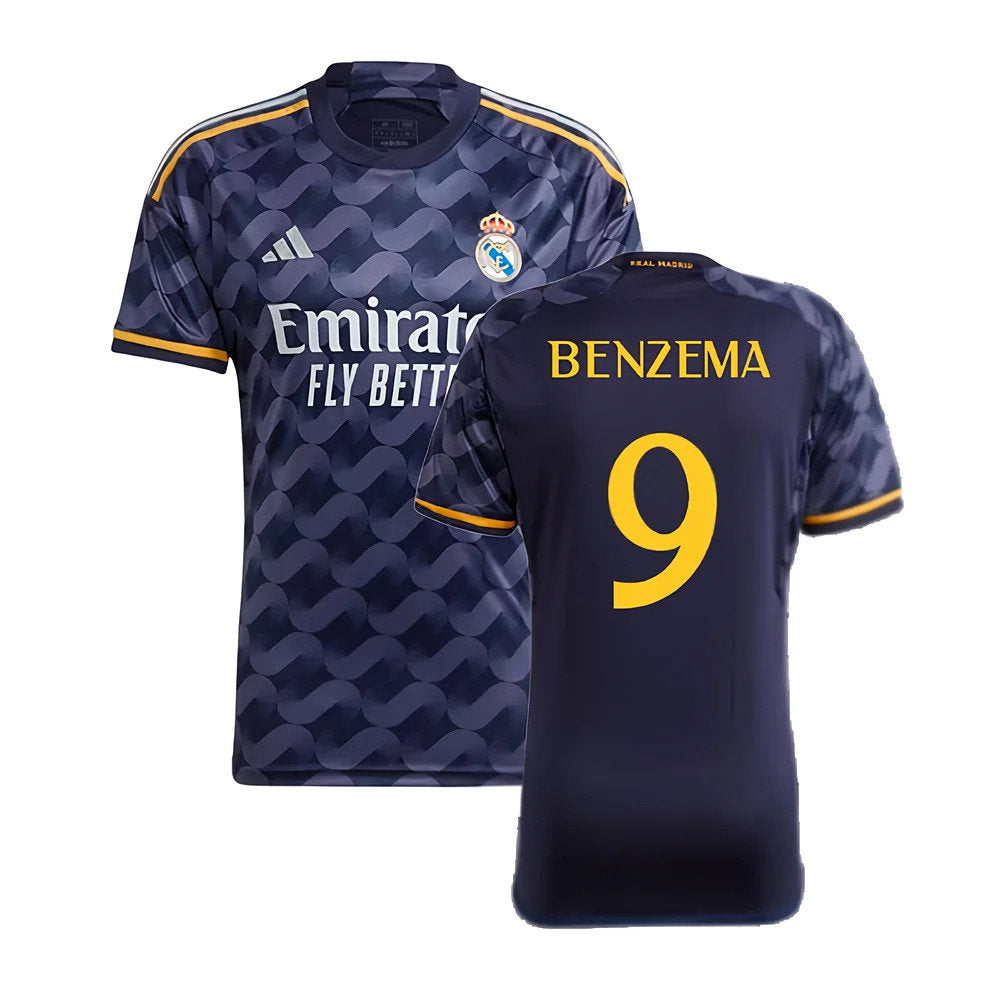 2023-2024 Real Madrid Away Shirt (Benzema 9)_0