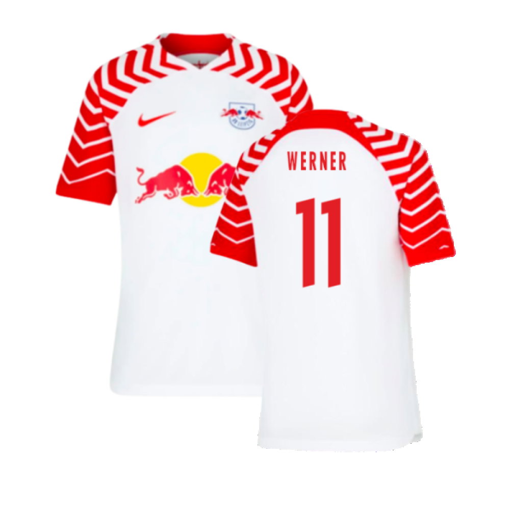 2023-2024 Red Bull Leipzig Home Shirt (Kids) (Werner 11)_0