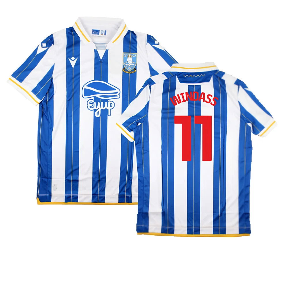 2023-2024 Sheffield Wednesday Home Shirt (WINDASS 11)_0