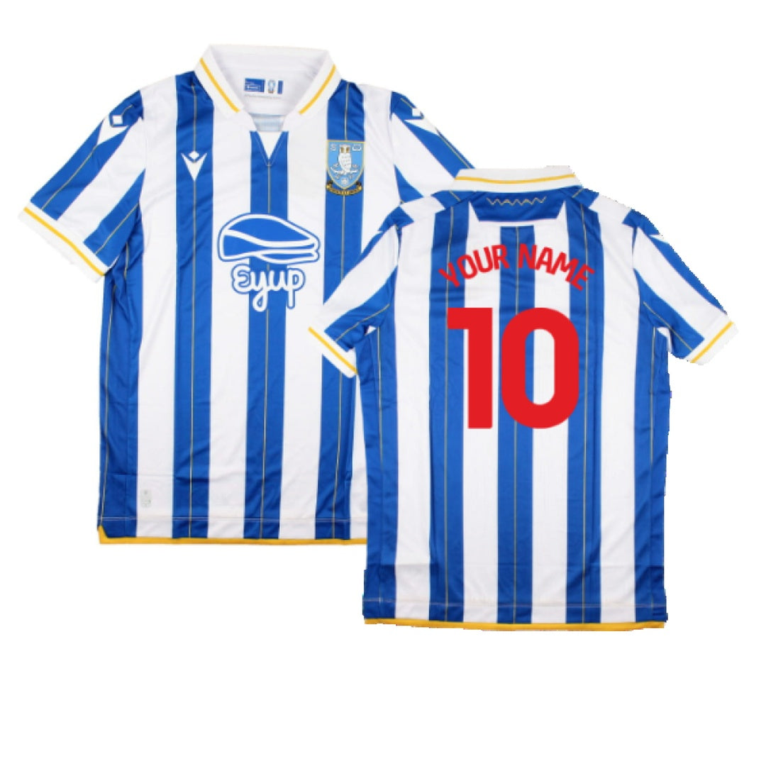2023-2024 Sheffield Wednesday Home Shirt (Your Name)_0