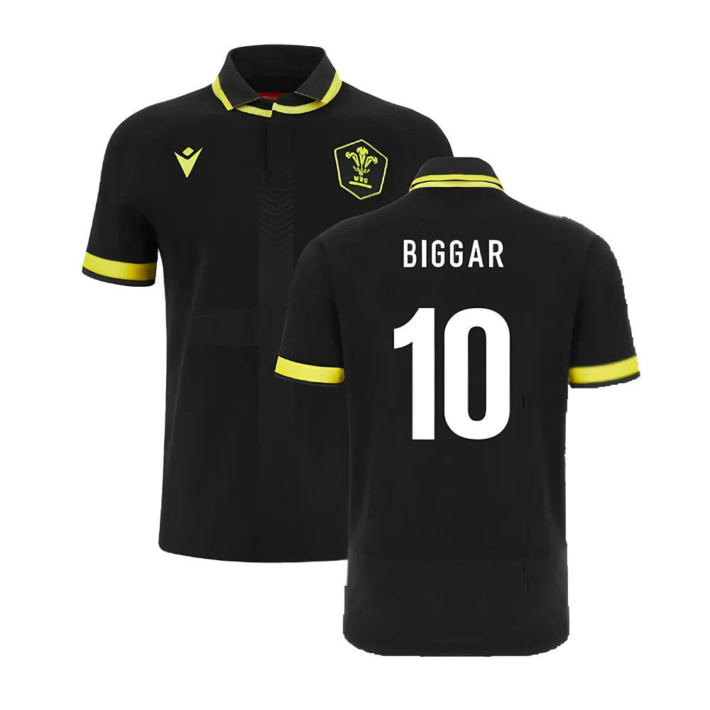 2023-2024 Wales Rugby Alternate Cotton Shirt (Biggar 10)_0