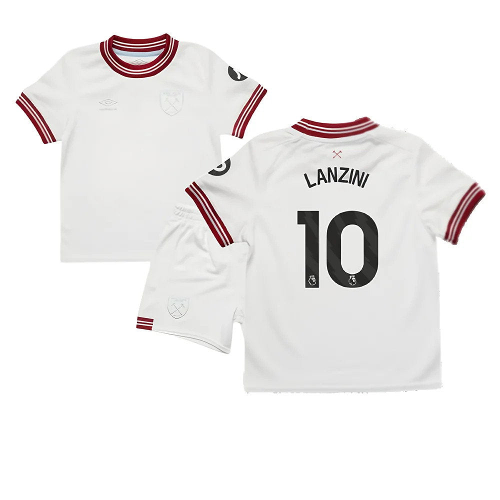 2023-2024 West Ham Away Infant Mini Kit (LANZINI 10)_0