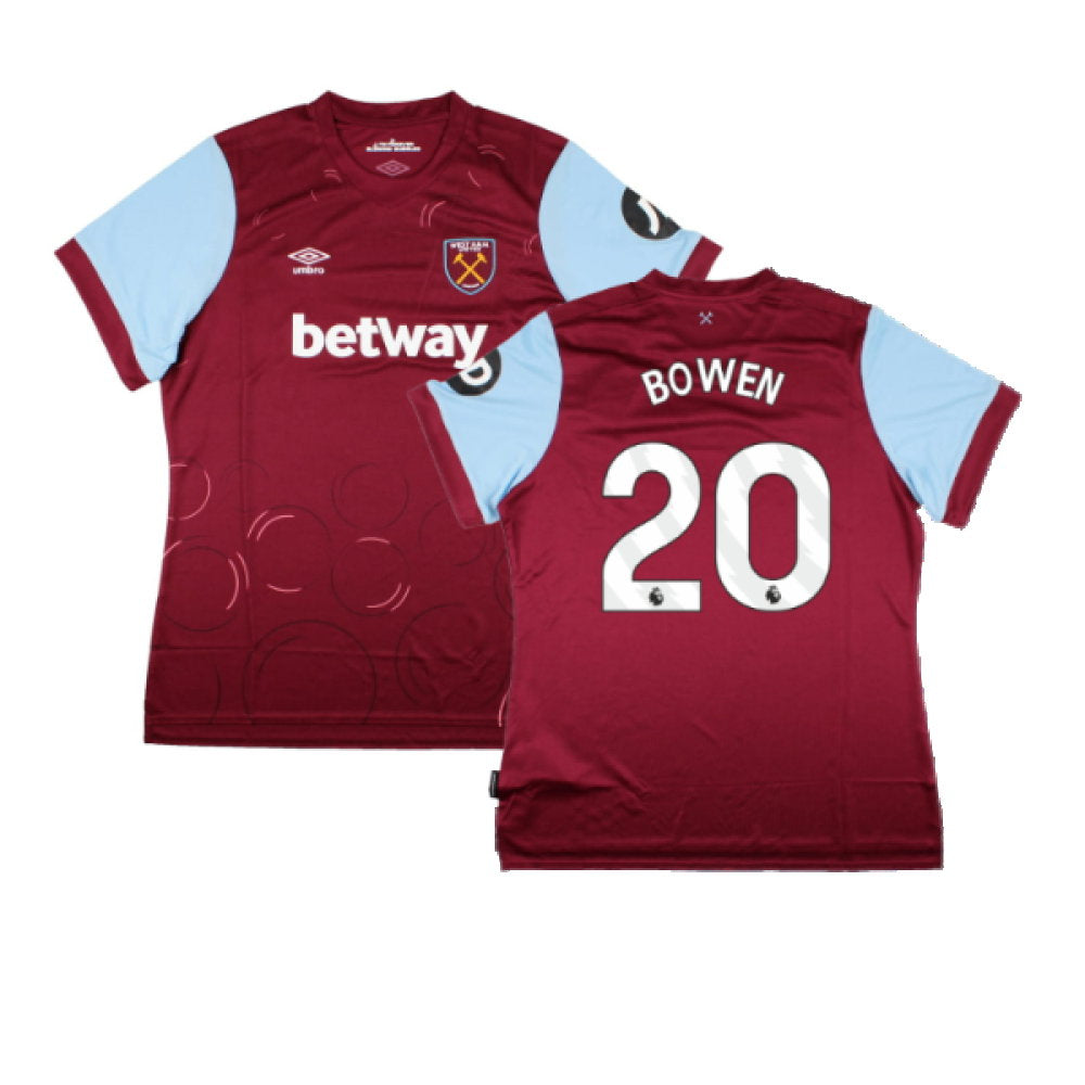 2023-2024 West Ham United Home Shirt (Womens) (BOWEN 20)_0