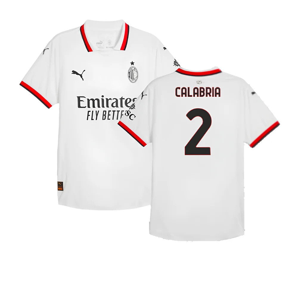 2024-2025 AC Milan Away Authentic Shirt (Calabria 2)_0