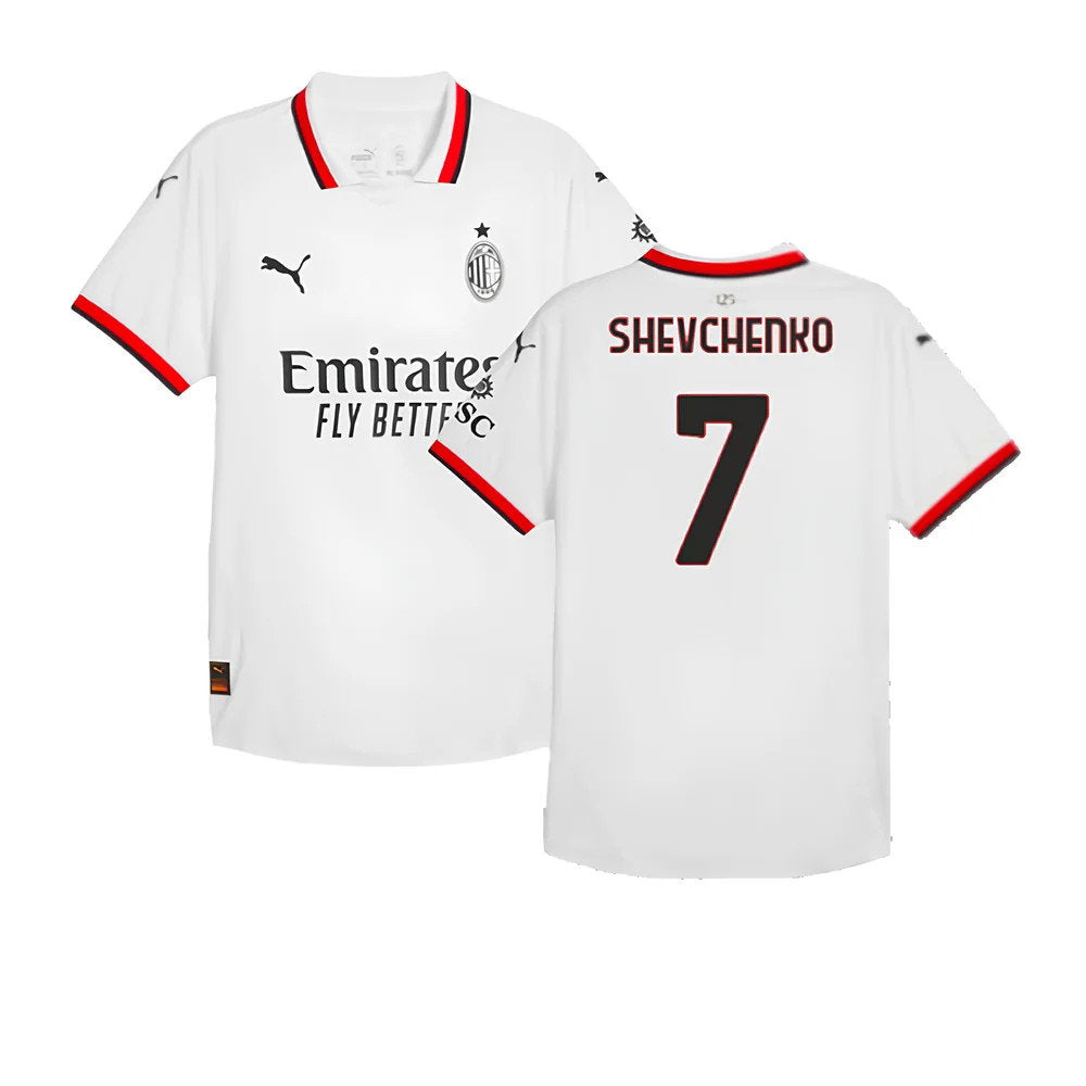 2024-2025 AC Milan Away Authentic Shirt (Shevchenko 7)_0