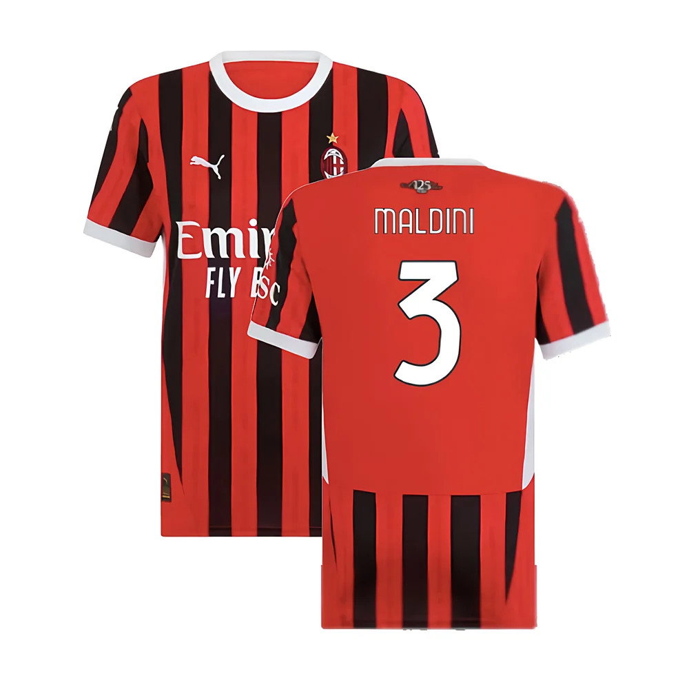 2024-2025 AC Milan Home Shirt (Womens) (Maldini 3)_0