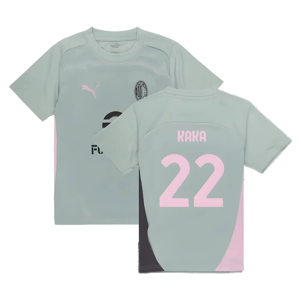 2024-2025 AC Milan Training Shirt (Green Fog) - Kids (Kaka 22)_0
