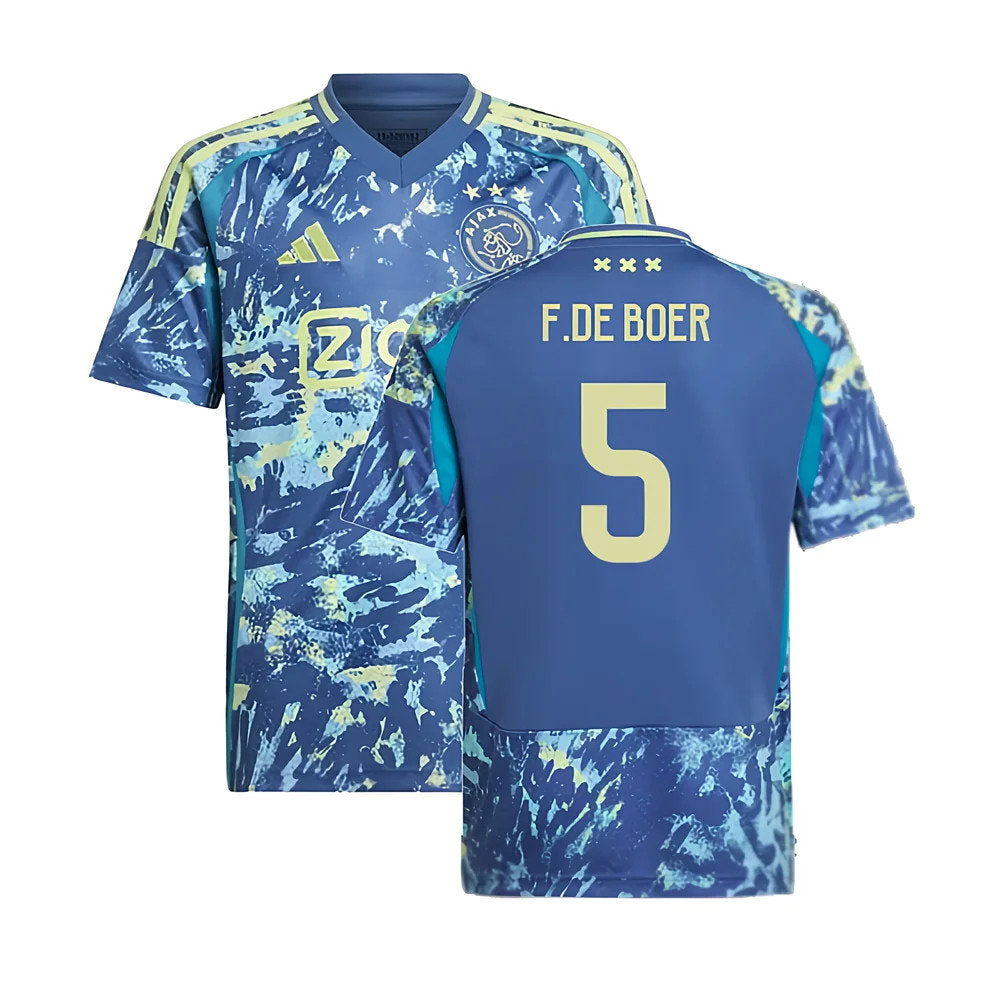 2024-2025 Ajax Away Shirt (Kids) (F.De Boer 5)_0
