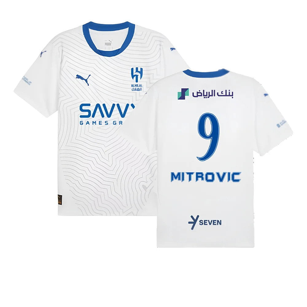 2024-2025 Al Hilal Away Shirt (Mitrovic 9)_0