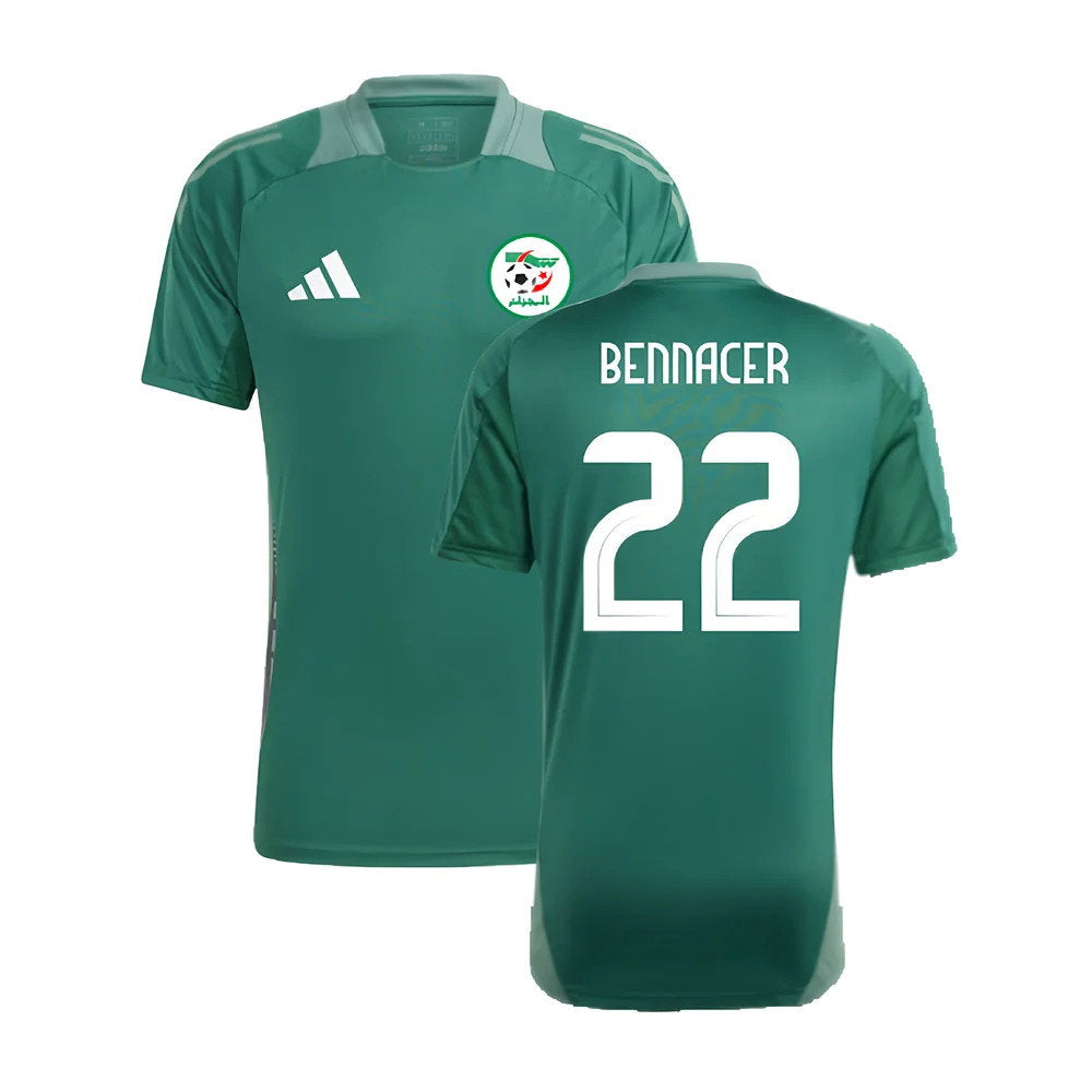 2024-2025 Algeria Training Jersey (Green) (Bennacer 22)_0