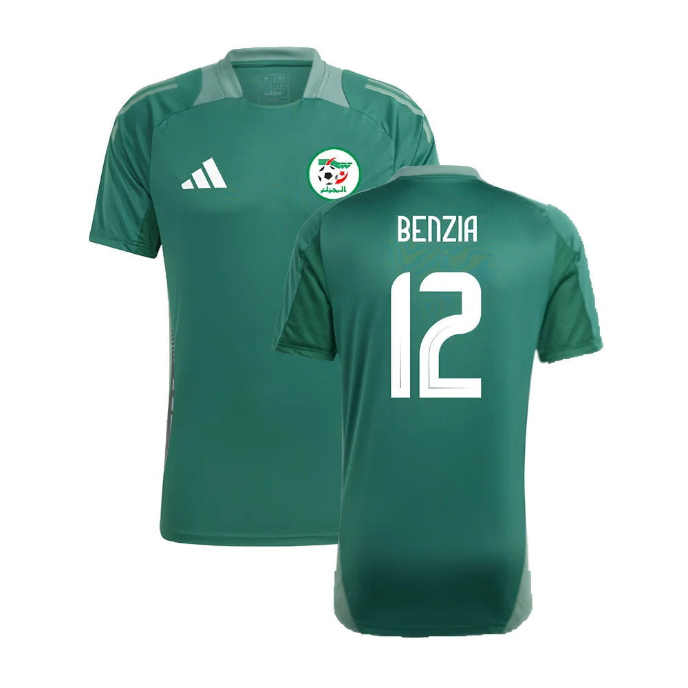 2024-2025 Algeria Training Jersey (Green) (Benzia 12)_0