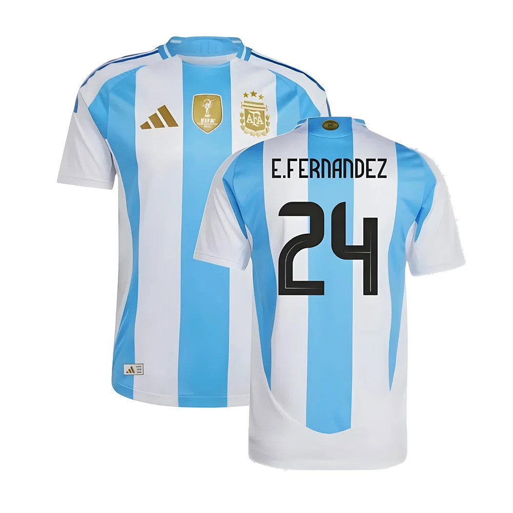 2024-2025 Argentina Authentic Home Shirt (E.FERNANDEZ 24)_0