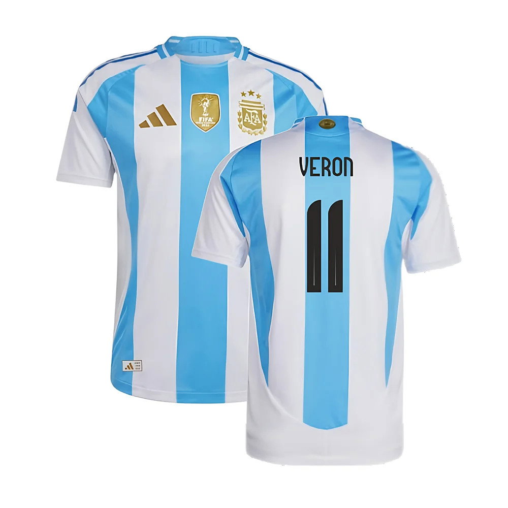 2024-2025 Argentina Authentic Home Shirt (VERON 11)_0