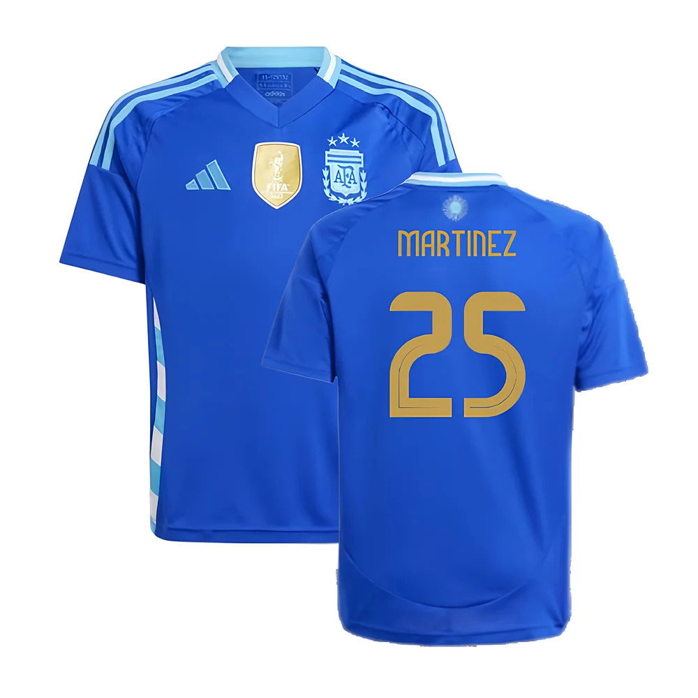 2024-2025 Argentina Away Shirt (Kids) (MARTINEZ 25)_0