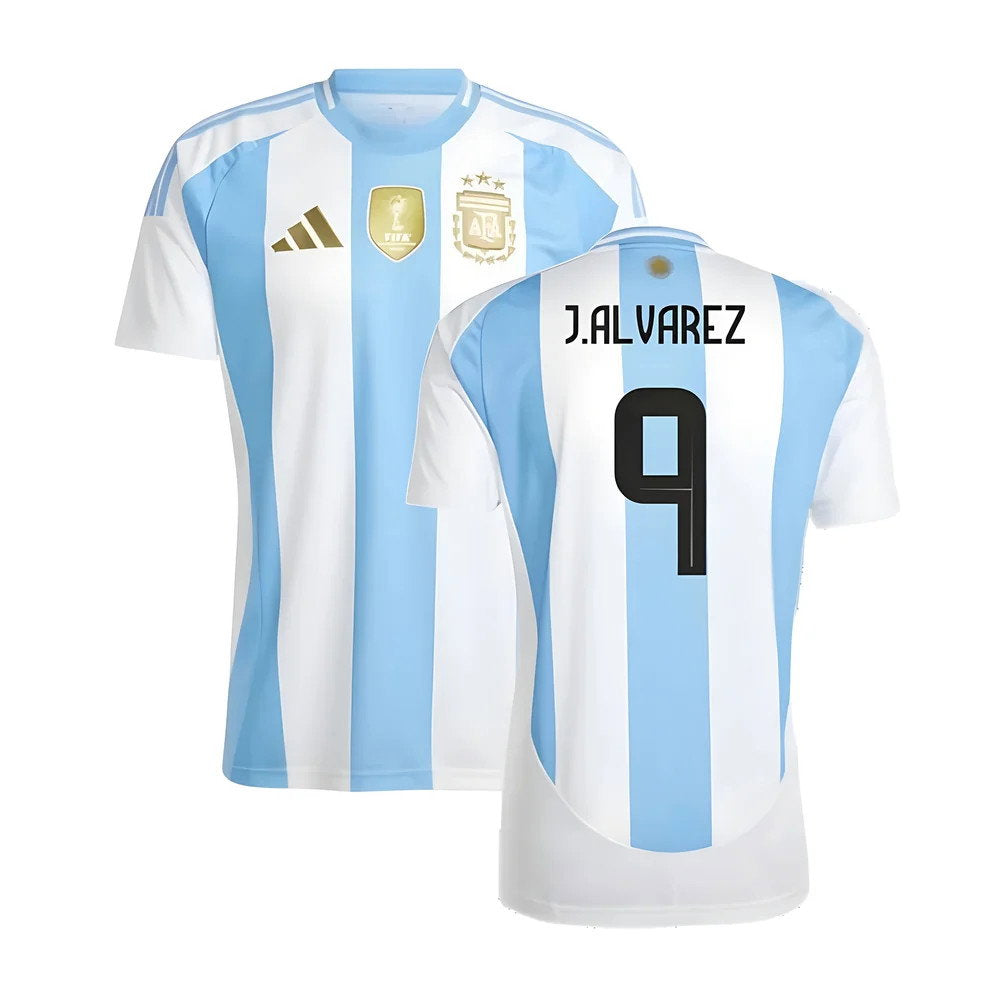 2024-2025 Argentina Home Shirt (J.ALVAREZ 9)_0
