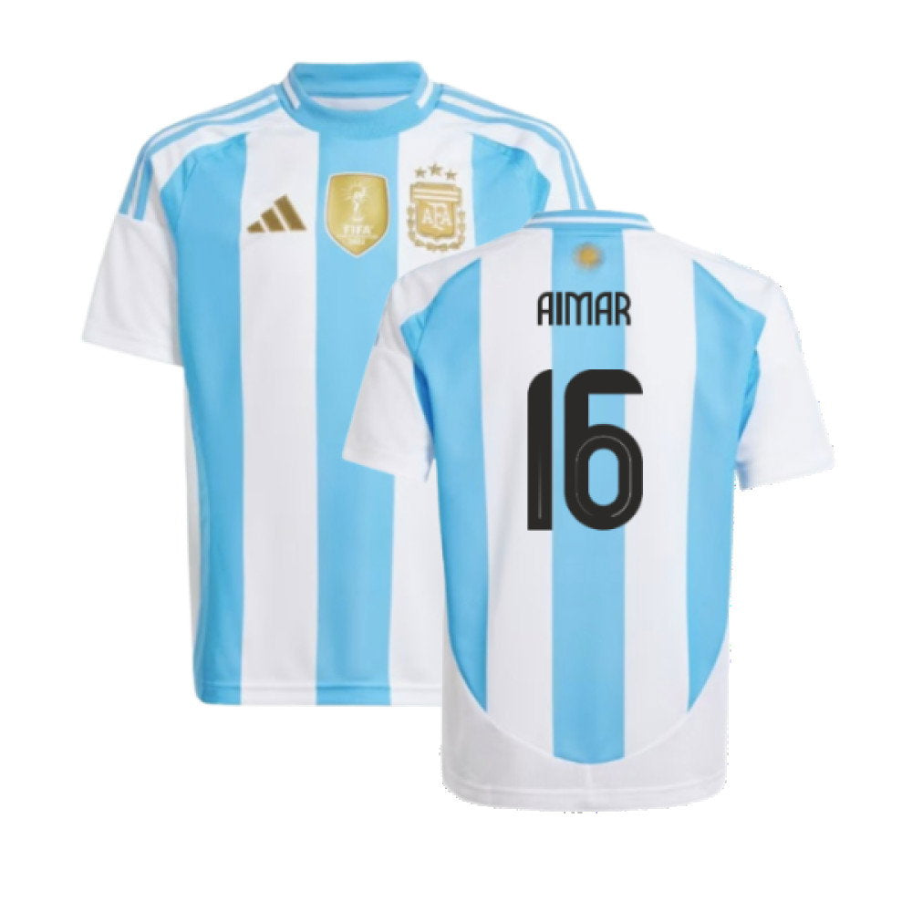 2024-2025 Argentina Home Shirt (Kids) (AIMAR 16)_0
