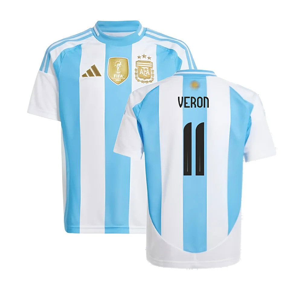 2024-2025 Argentina Home Shirt (Kids) (VERON 11)_0