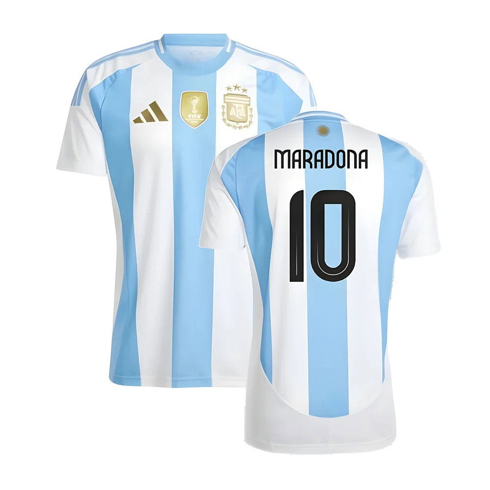 2024-2025 Argentina Home Shirt (MARADONA 10)_0