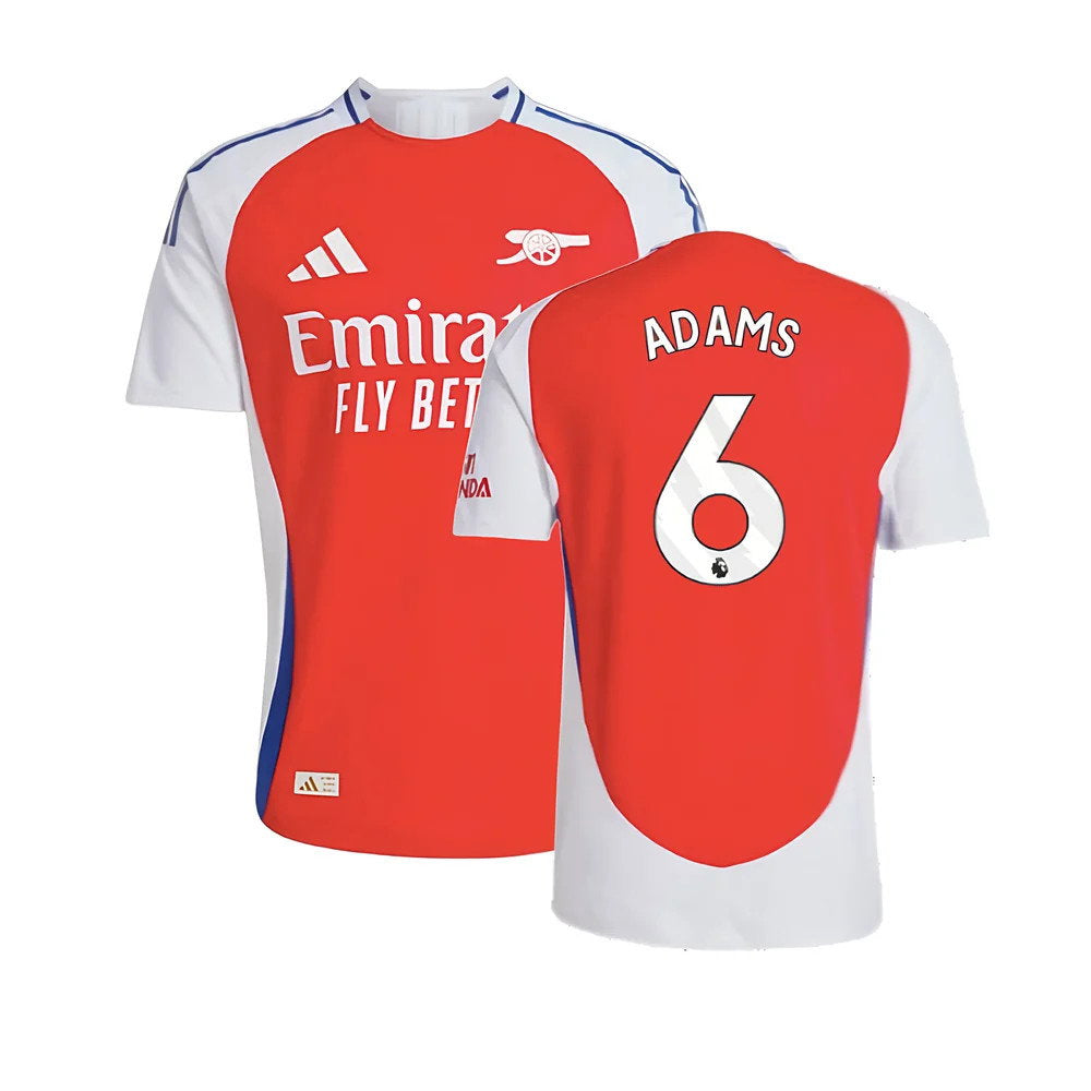 2024-2025 Arsenal Authentic Home Shirt (Adams 6)_0