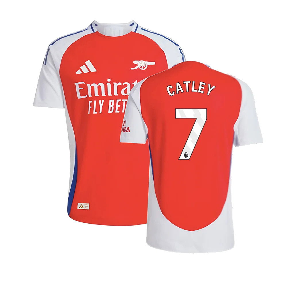 2024-2025 Arsenal Authentic Home Shirt (Catley 7)_0
