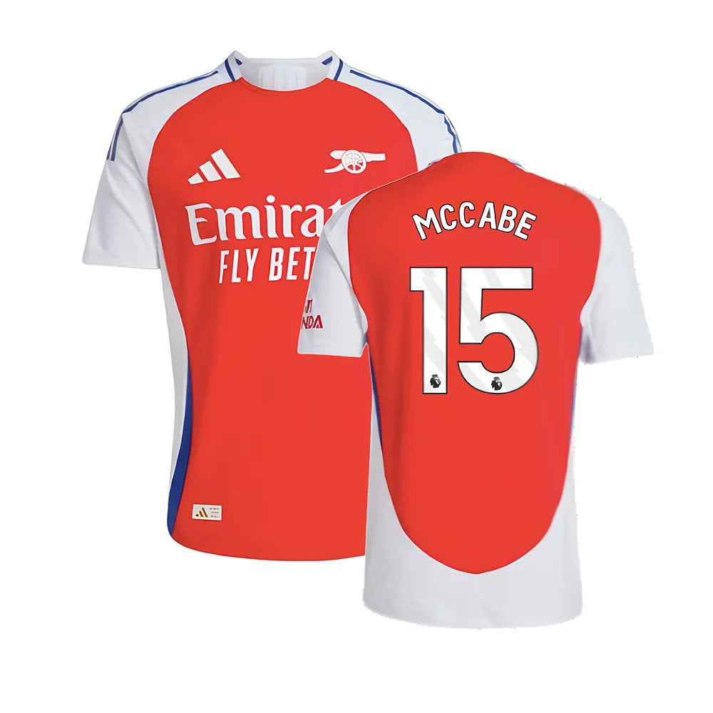 2024-2025 Arsenal Authentic Home Shirt (McCabe 15)_0