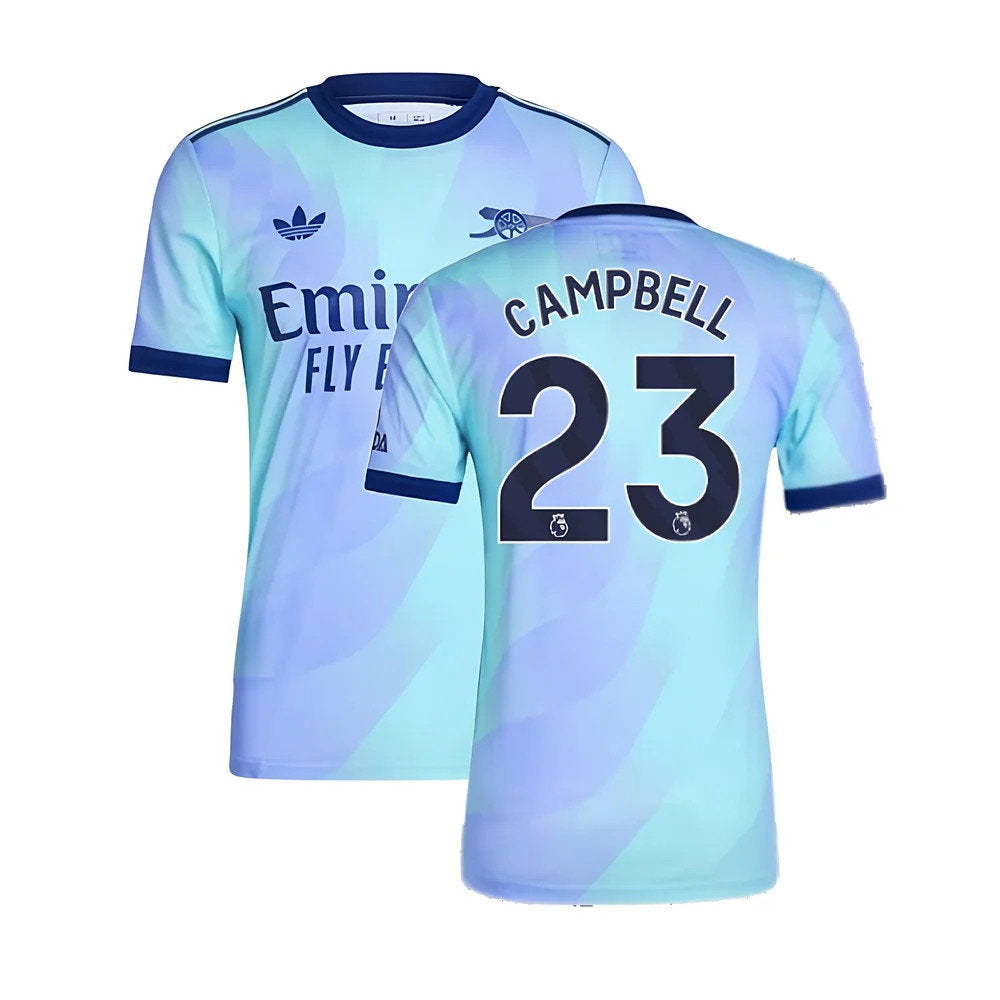 2024-2025 Arsenal Authentic Third Shirt (Campbell 23)_0