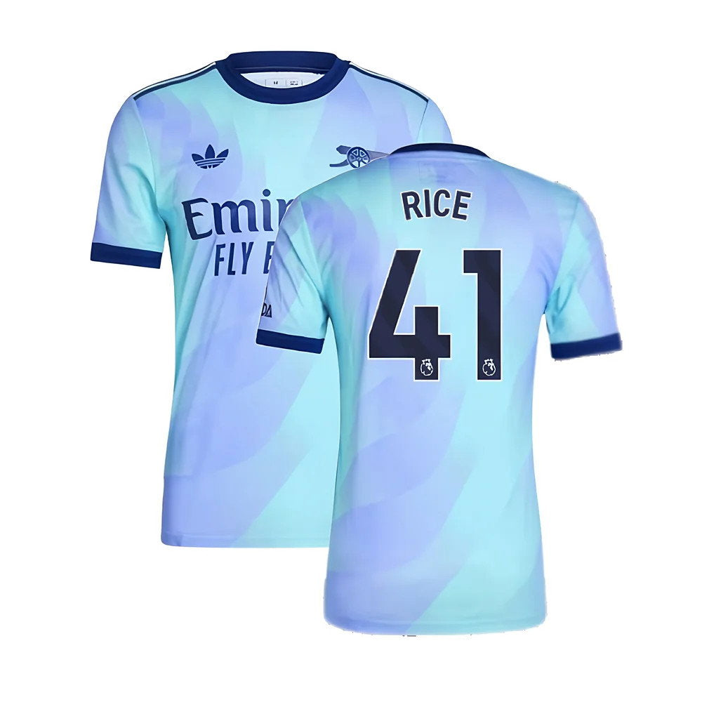 2024-2025 Arsenal Authentic Third Shirt (Rice 41)_0