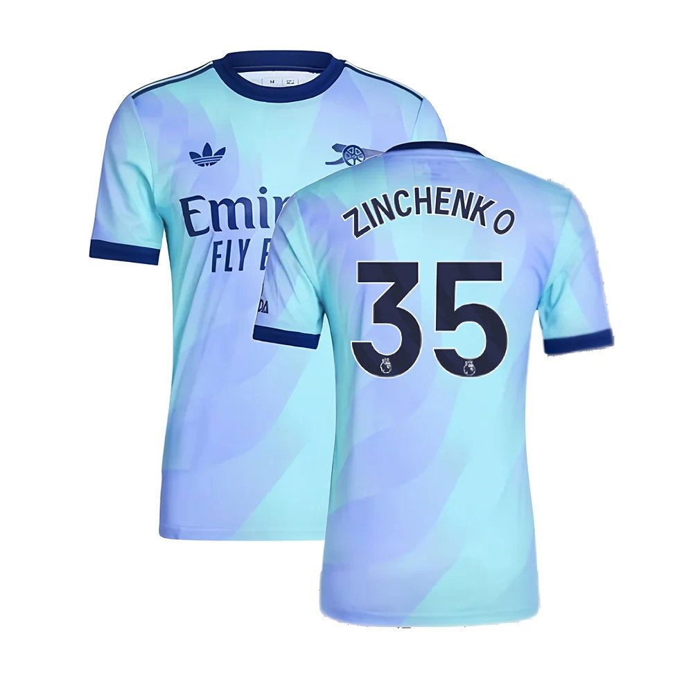 2024-2025 Arsenal Authentic Third Shirt (Zinchenko 35)_0