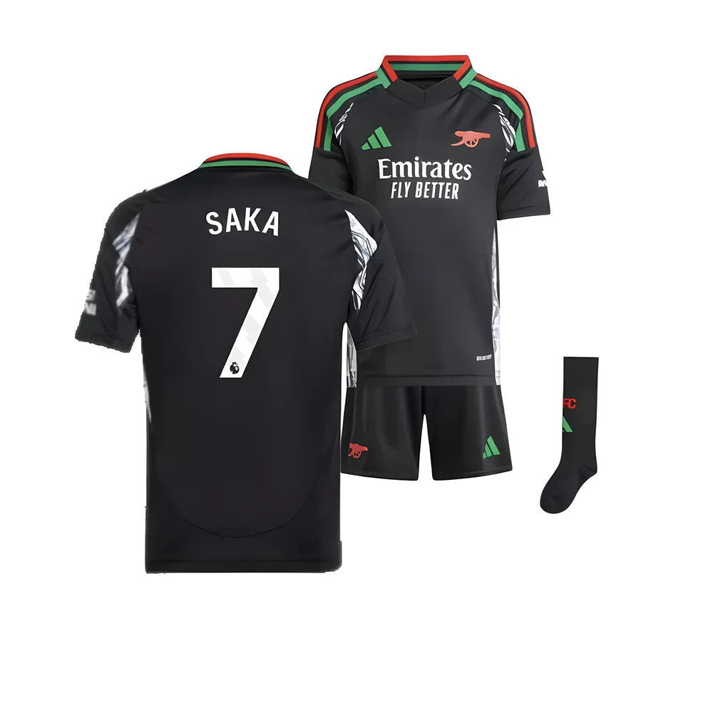 2024-2025 Arsenal Away Mini Kit (Saka 7)_0