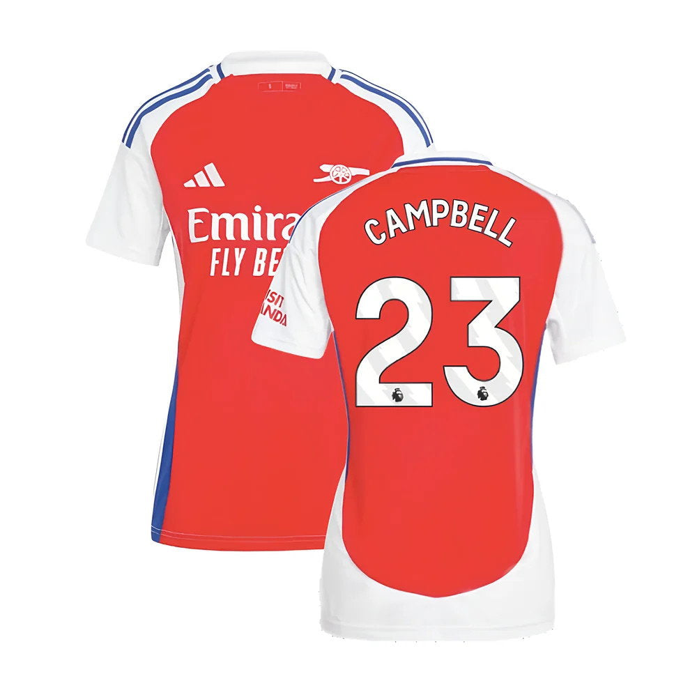 2024-2025 Arsenal Home Shirt (Womens) (Campbell 23)_0