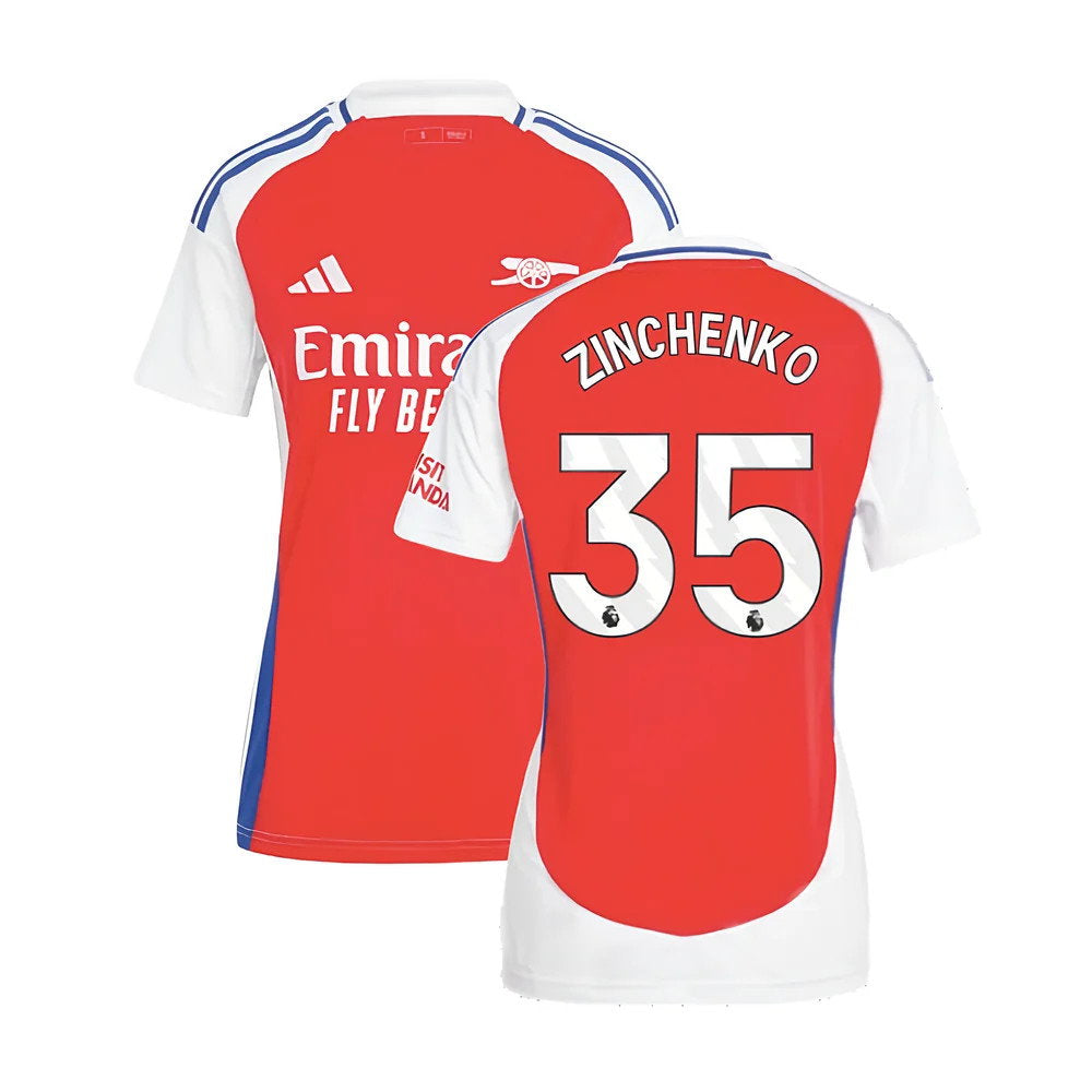 2024-2025 Arsenal Home Shirt (Womens) (Zinchenko 35)_0