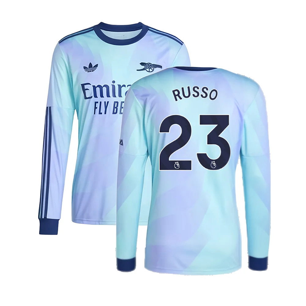 2024-2025 Arsenal Long Sleeve Third Shirt (Russo 23)_0