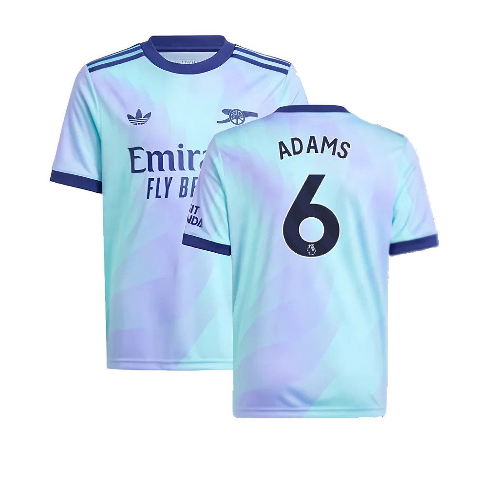 2024-2025 Arsenal Third Shirt (Kids) (Adams 6)_0