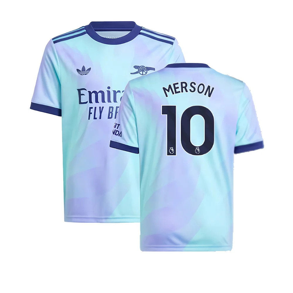 2024-2025 Arsenal Third Shirt (Kids) (Merson 10)_0
