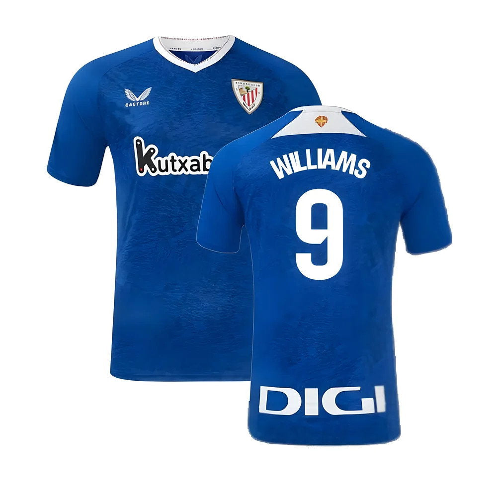 2024-2025 Athletic Bilbao Away Shirt (Williams 9)_0