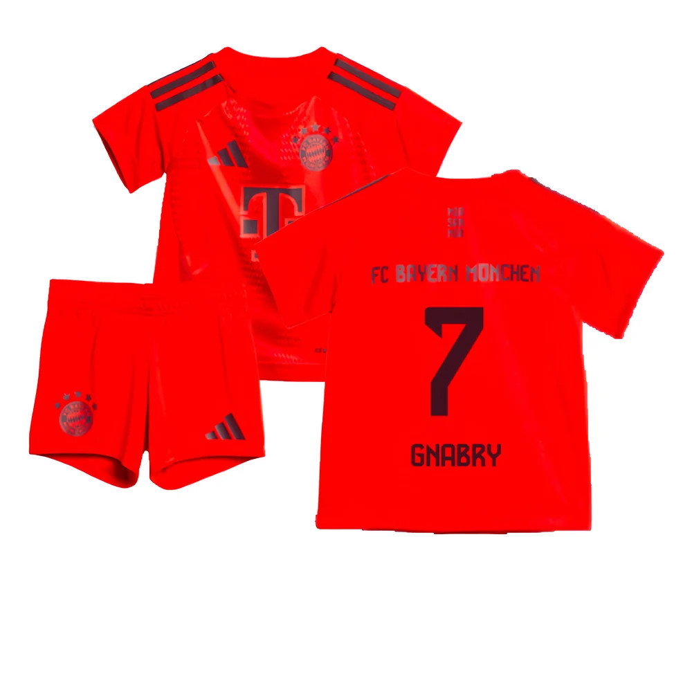 2024-2025 Bayern Munich Home Baby Kit (Gnabry 7)_0