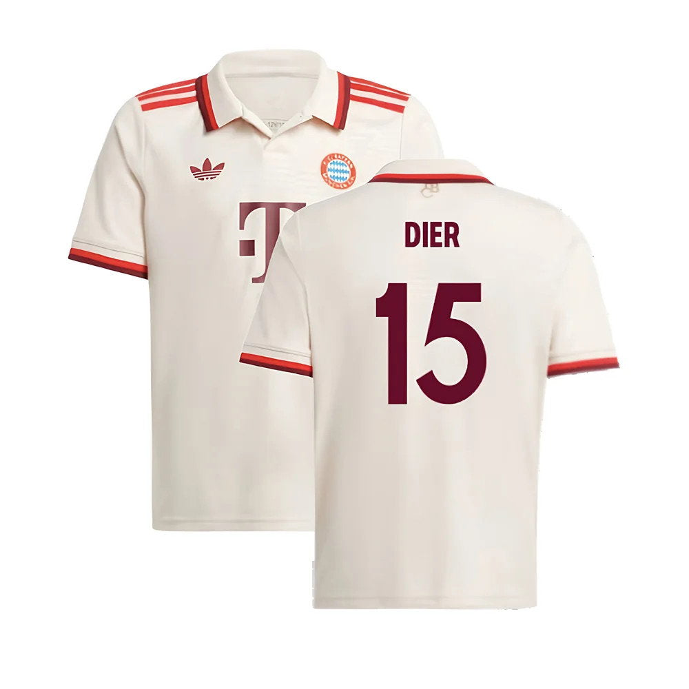 2024-2025 Bayern Munich Third Shirt (Kids) (Dier 15)_0