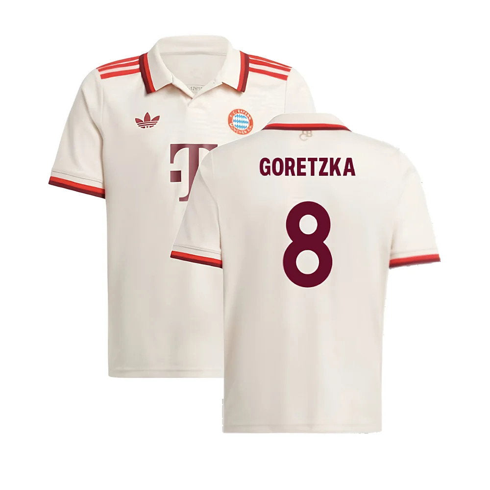 2024-2025 Bayern Munich Third Shirt (Kids) (Goretzka 8)_0