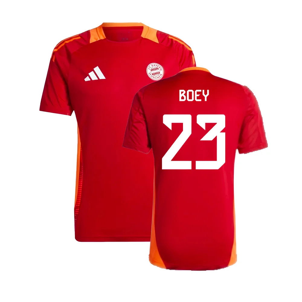 2024-2025 Bayern Munich Training Shirt (Red) (Boey 23)_0