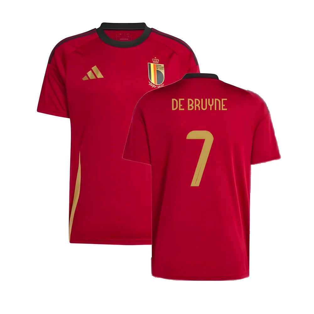 2024-2025 Belgium Home Fan Shirt (De Bruyne 7)_0