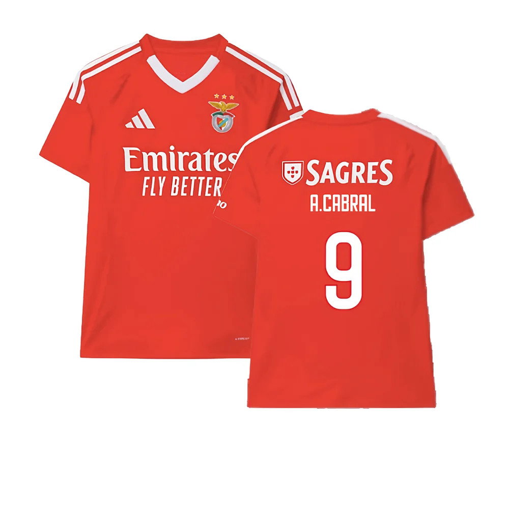 2024-2025 Benfica Home Shirt (A.Cabral 9)_0