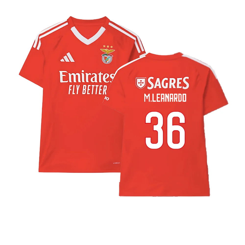 2024-2025 Benfica Home Shirt (M.Leanardo 36)_0