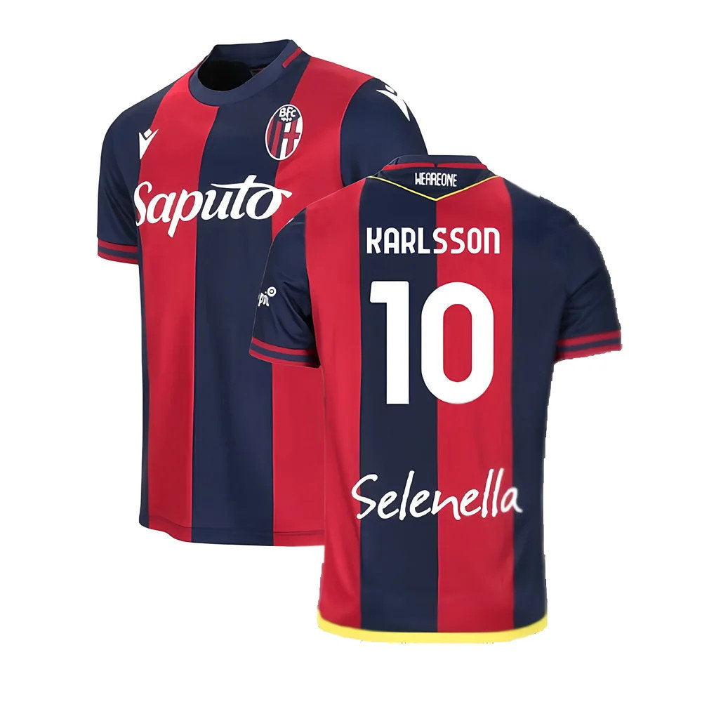 2024-2025 Bologna Home Shirt (Kids) (Karlsson 10)_0