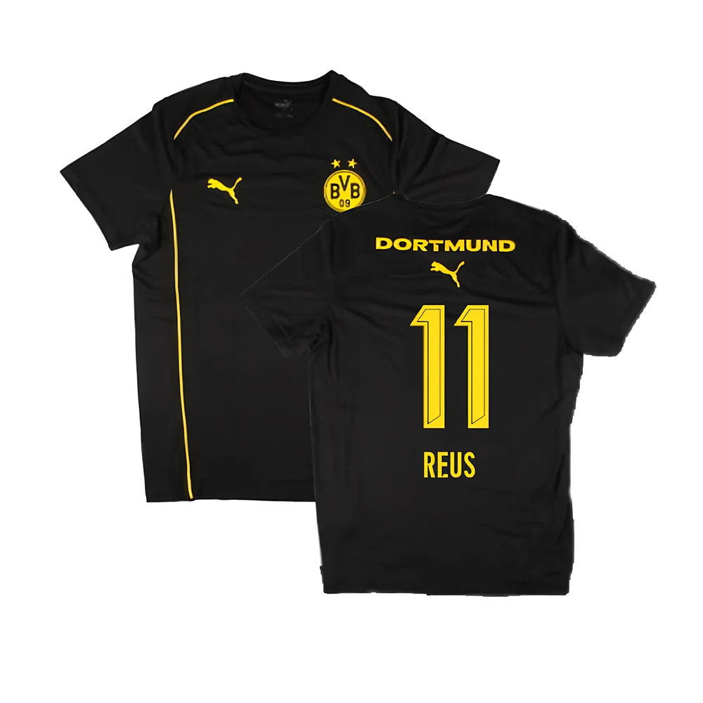 2024-2025 Borussia Dortmund Casuals Tee (Black) (Reus 11)_0