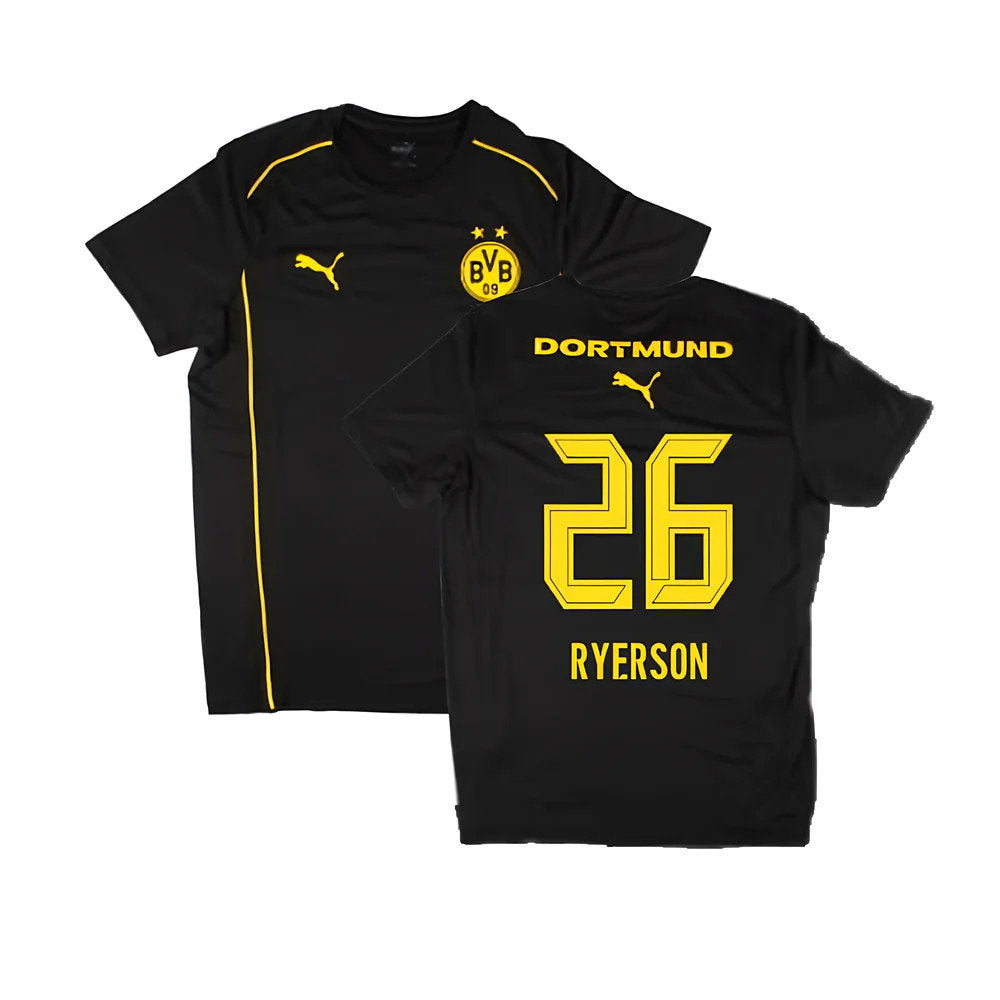2024-2025 Borussia Dortmund Casuals Tee (Black) (Ryerson 26)_0